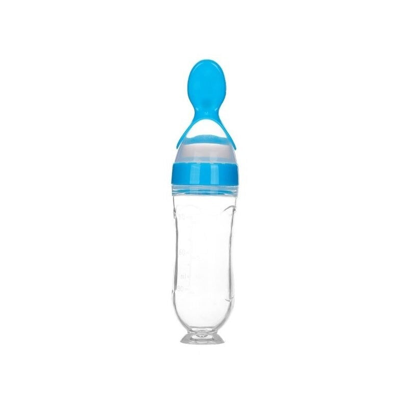 Baby Squeezing Feeding Bottle