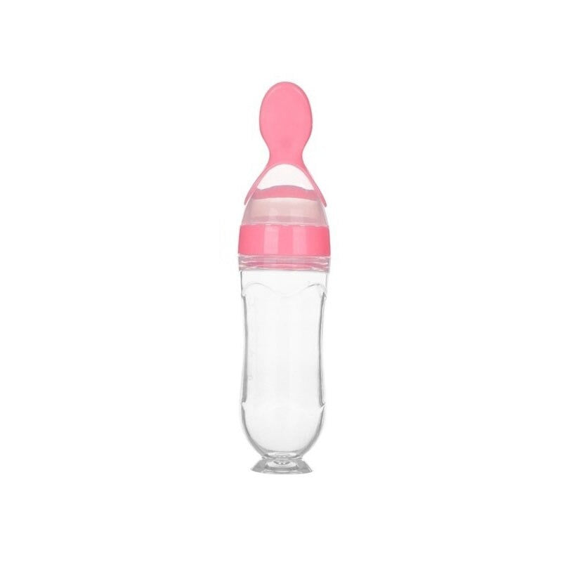 Baby Squeezing Feeding Bottle