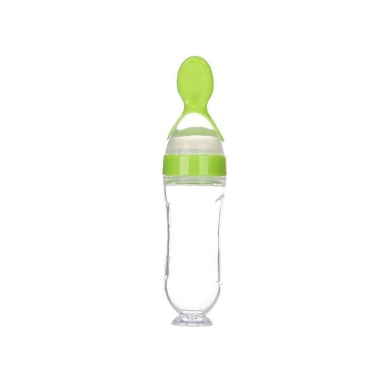 Baby Squeezing Feeding Bottle